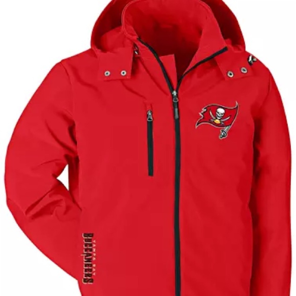 NFL Soft Shell Coat - Tampa Bay Buccaneers, 2XL